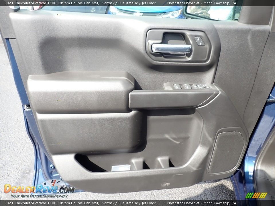 Door Panel of 2021 Chevrolet Silverado 1500 Custom Double Cab 4x4 Photo #15