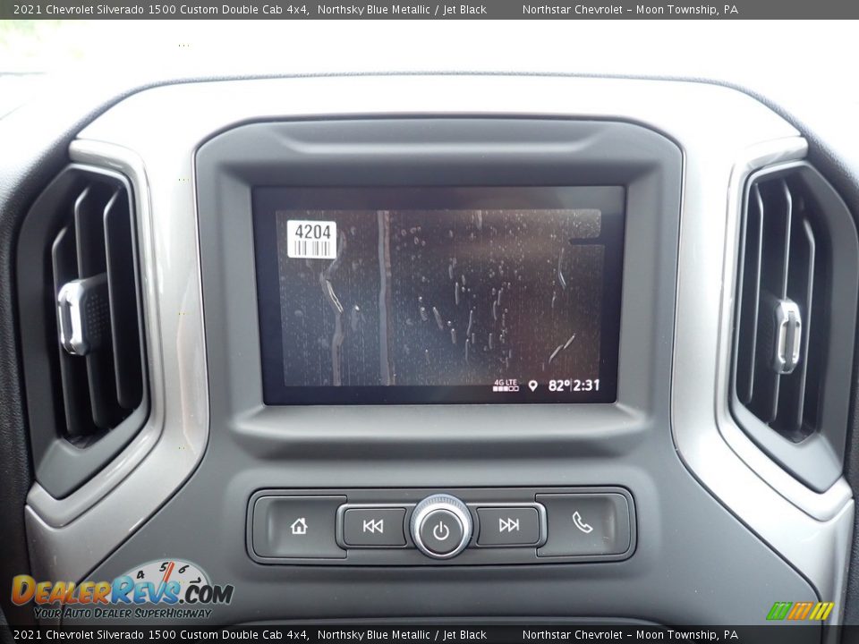 Controls of 2021 Chevrolet Silverado 1500 Custom Double Cab 4x4 Photo #18
