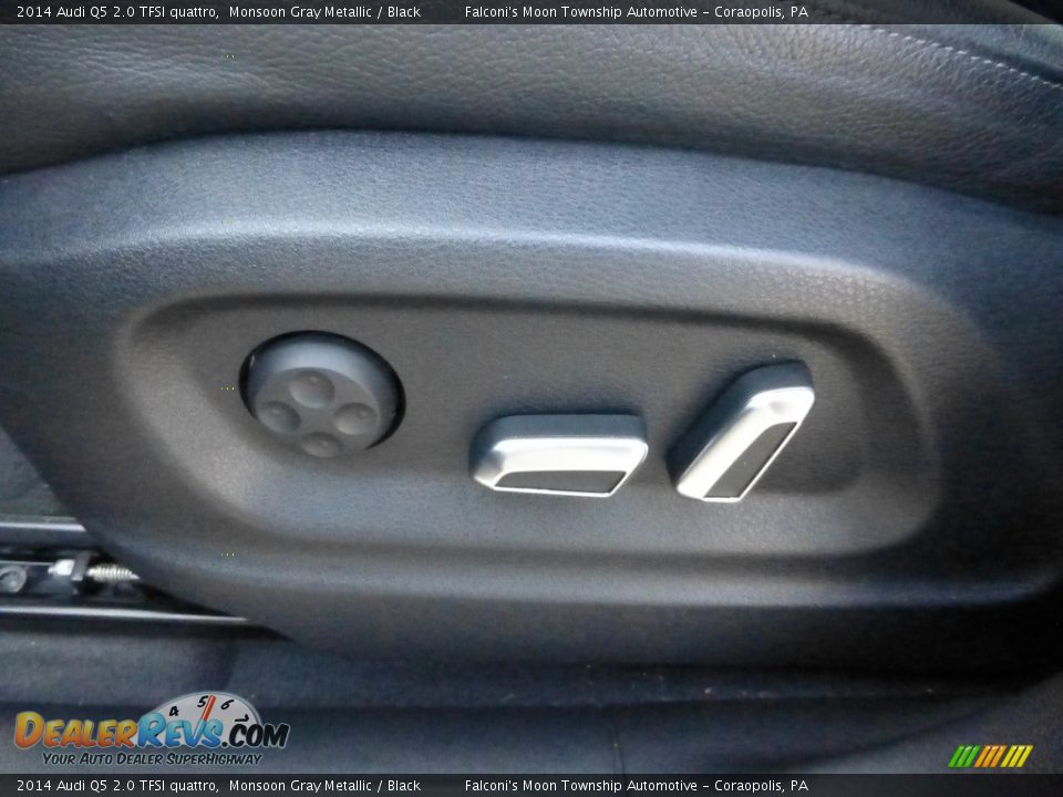 2014 Audi Q5 2.0 TFSI quattro Monsoon Gray Metallic / Black Photo #19