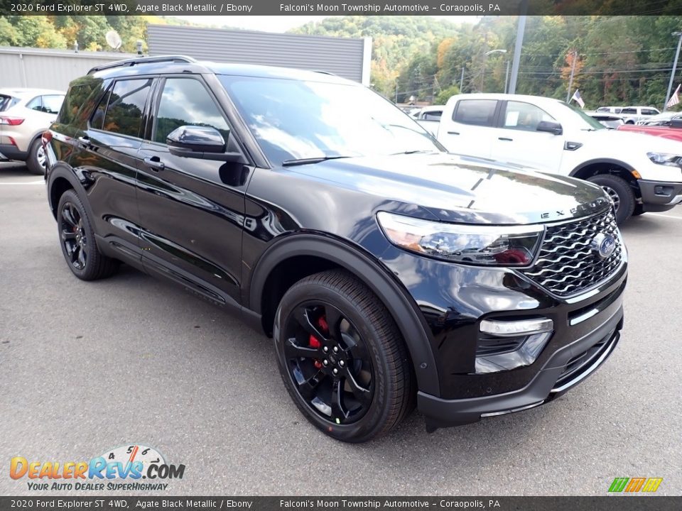 Front 3/4 View of 2020 Ford Explorer ST 4WD Photo #3