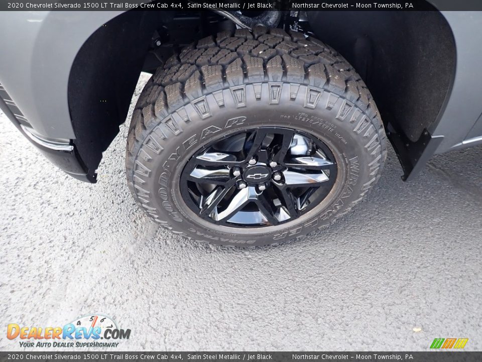 2020 Chevrolet Silverado 1500 LT Trail Boss Crew Cab 4x4 Satin Steel Metallic / Jet Black Photo #2