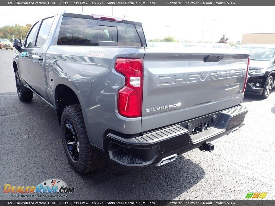 2020 Chevrolet Silverado 1500 LT Trail Boss Crew Cab 4x4 Satin Steel Metallic / Jet Black Photo #4