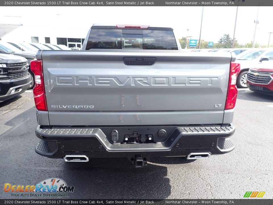 2020 Chevrolet Silverado 1500 LT Trail Boss Crew Cab 4x4 Satin Steel Metallic / Jet Black Photo #5