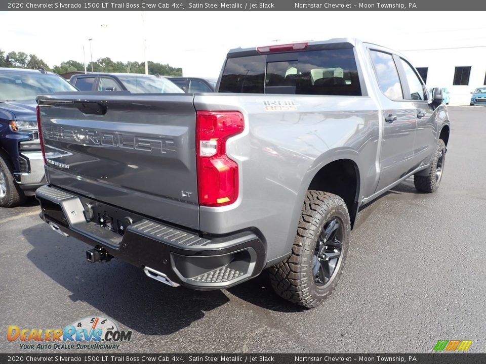 2020 Chevrolet Silverado 1500 LT Trail Boss Crew Cab 4x4 Satin Steel Metallic / Jet Black Photo #6