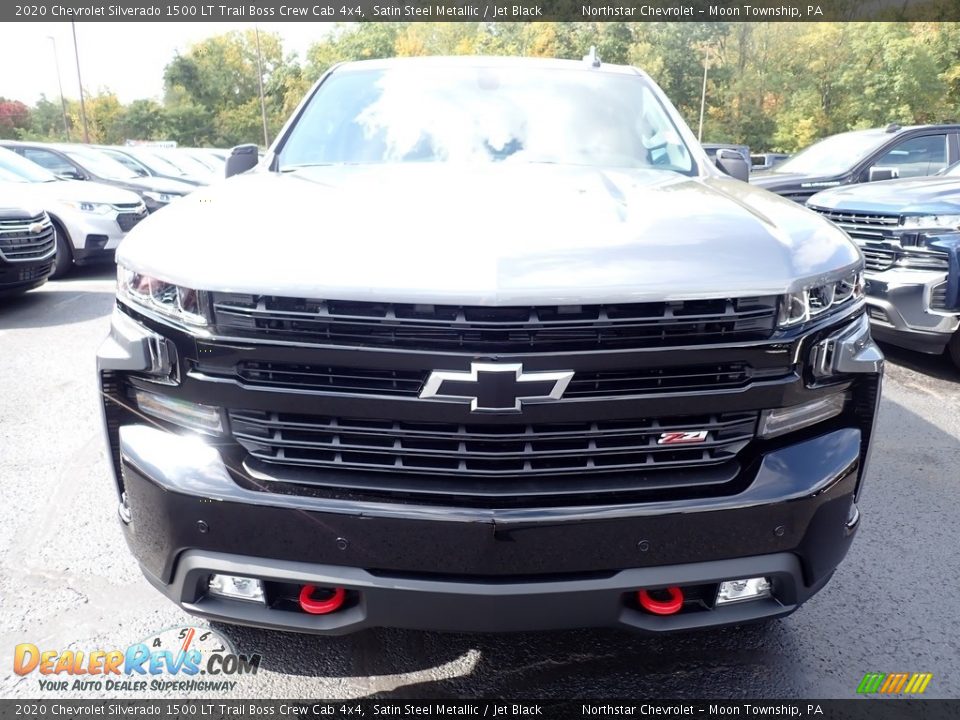 2020 Chevrolet Silverado 1500 LT Trail Boss Crew Cab 4x4 Satin Steel Metallic / Jet Black Photo #9