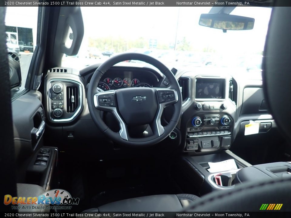 2020 Chevrolet Silverado 1500 LT Trail Boss Crew Cab 4x4 Satin Steel Metallic / Jet Black Photo #13