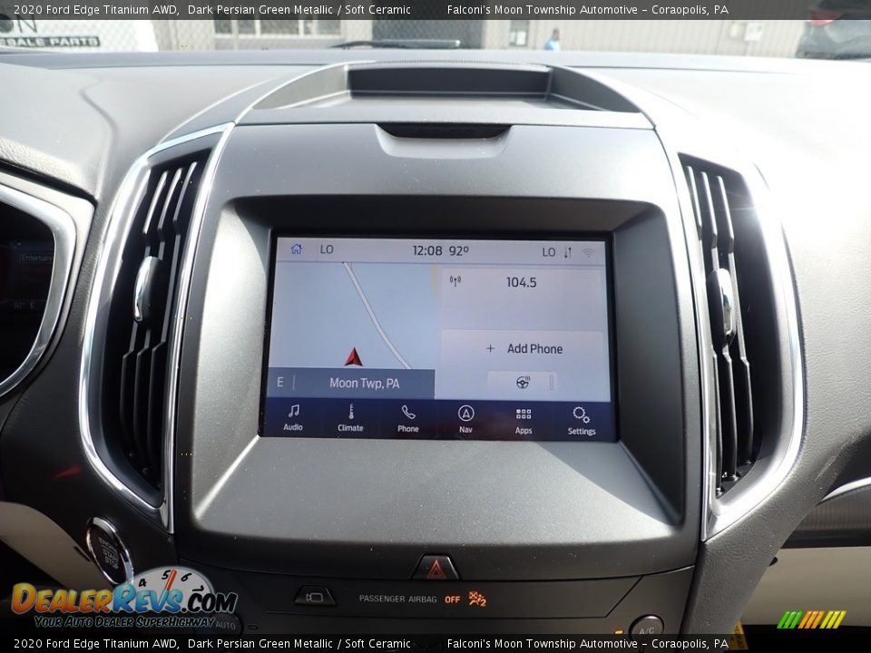 Navigation of 2020 Ford Edge Titanium AWD Photo #14