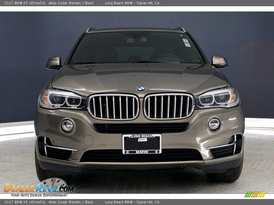 2017 BMW X5 xDrive50i Atlas Cedar Metallic / Black Photo #2