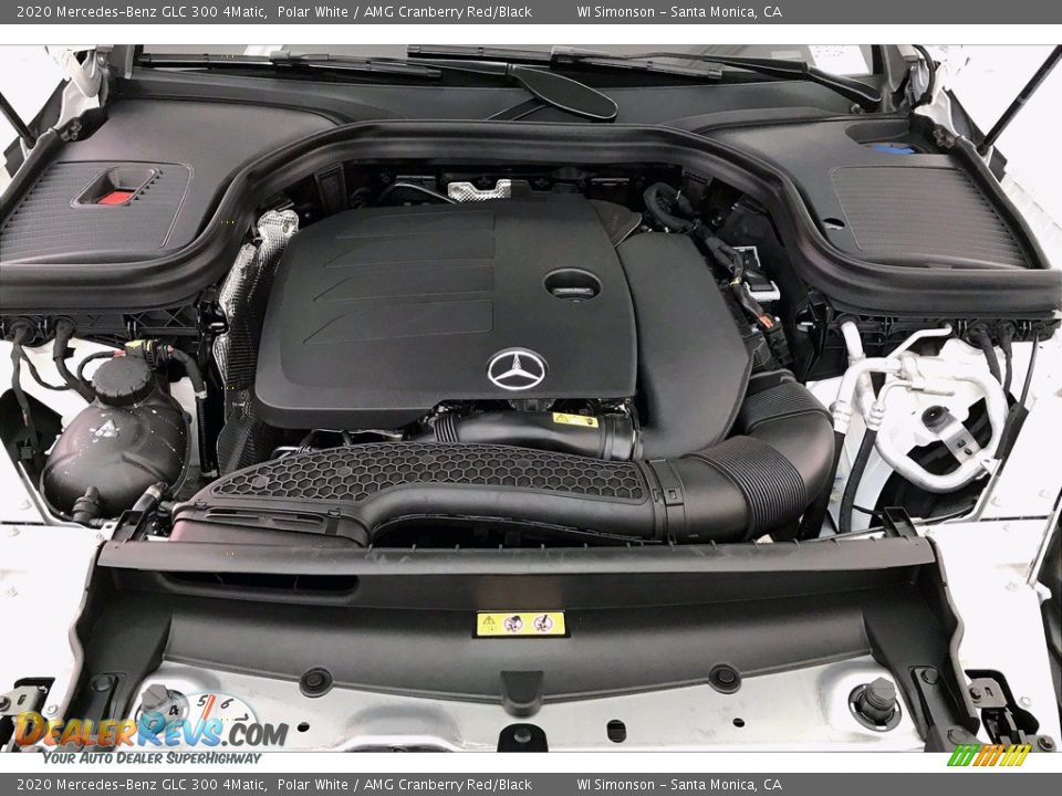 2020 Mercedes-Benz GLC 300 4Matic 2.0 Liter Turbocharged DOHC 16-Valve VVT 4 Cylinder Engine Photo #8