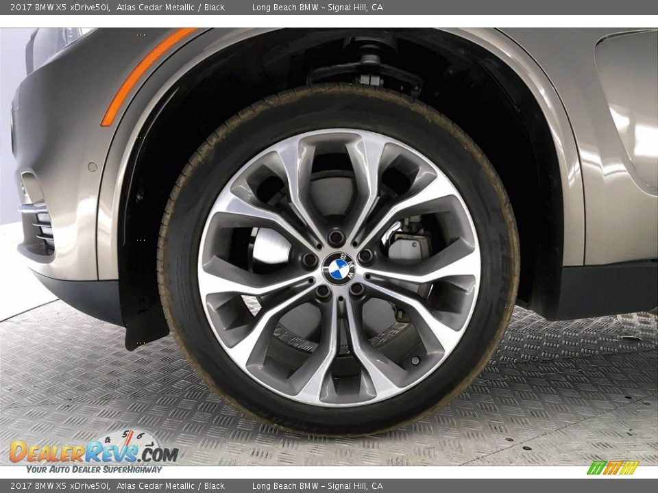 2017 BMW X5 xDrive50i Atlas Cedar Metallic / Black Photo #8