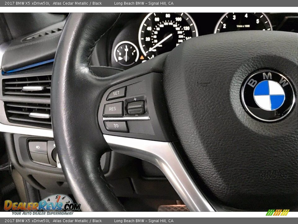 2017 BMW X5 xDrive50i Steering Wheel Photo #18