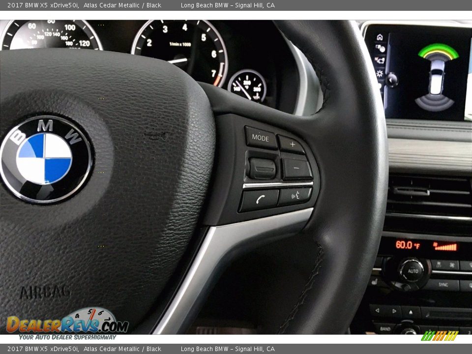 2017 BMW X5 xDrive50i Steering Wheel Photo #19
