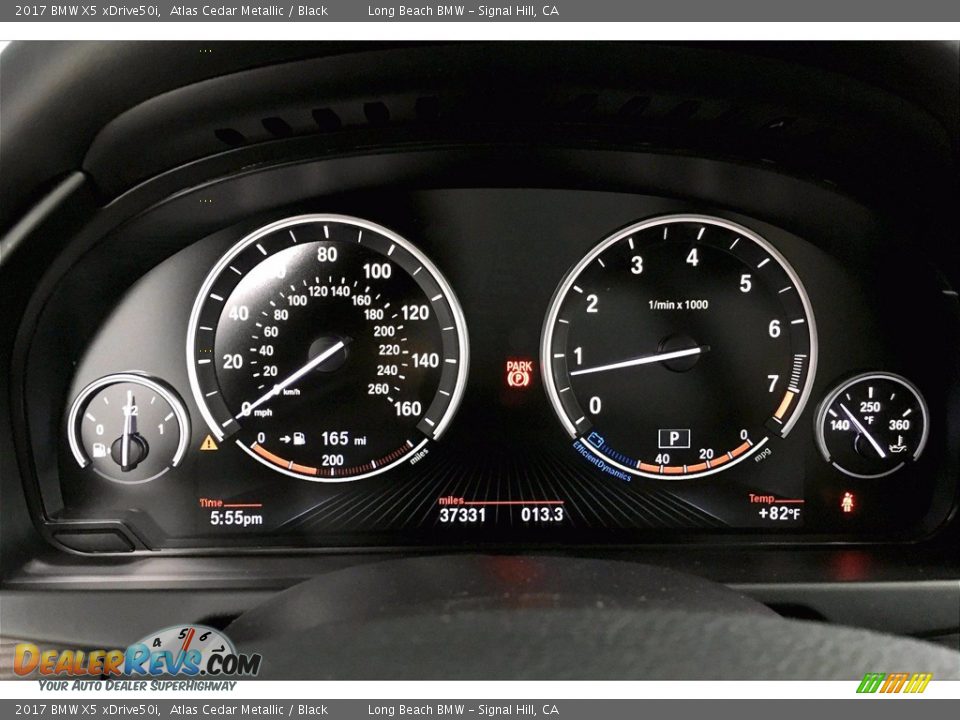 2017 BMW X5 xDrive50i Gauges Photo #20