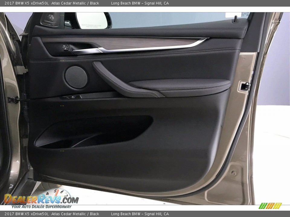 2017 BMW X5 xDrive50i Atlas Cedar Metallic / Black Photo #24