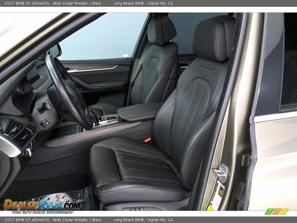 Front Seat of 2017 BMW X5 xDrive50i Photo #28