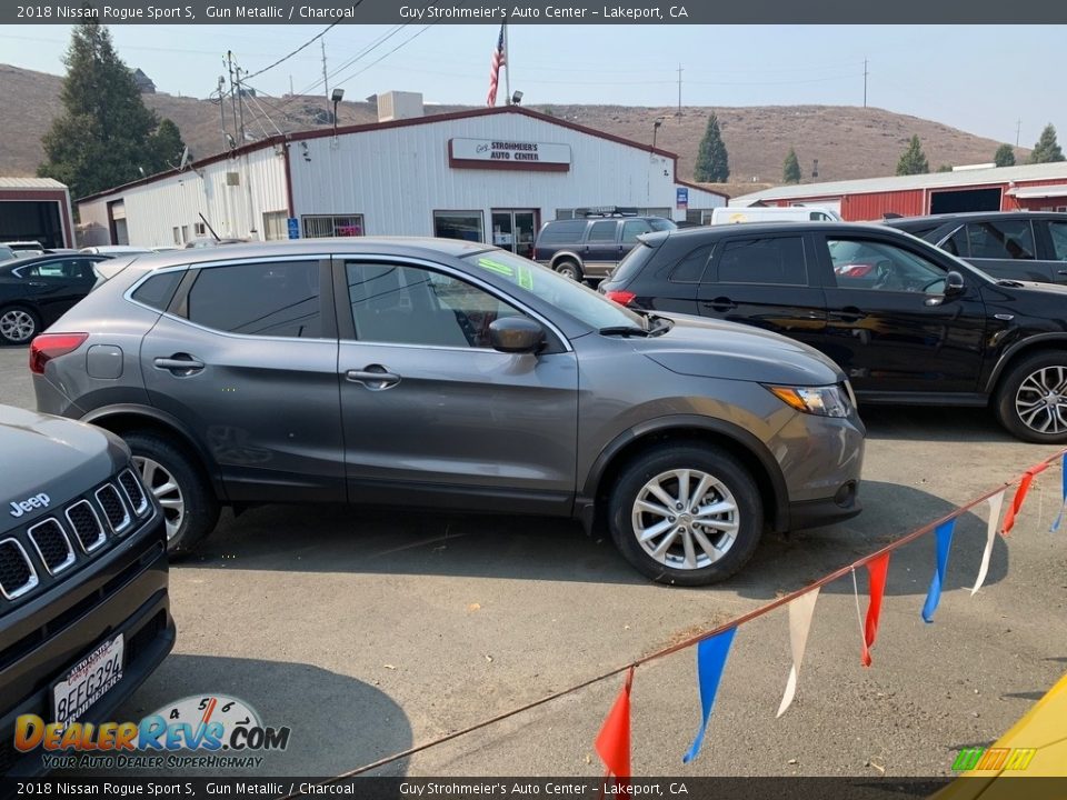 2018 Nissan Rogue Sport S Gun Metallic / Charcoal Photo #3