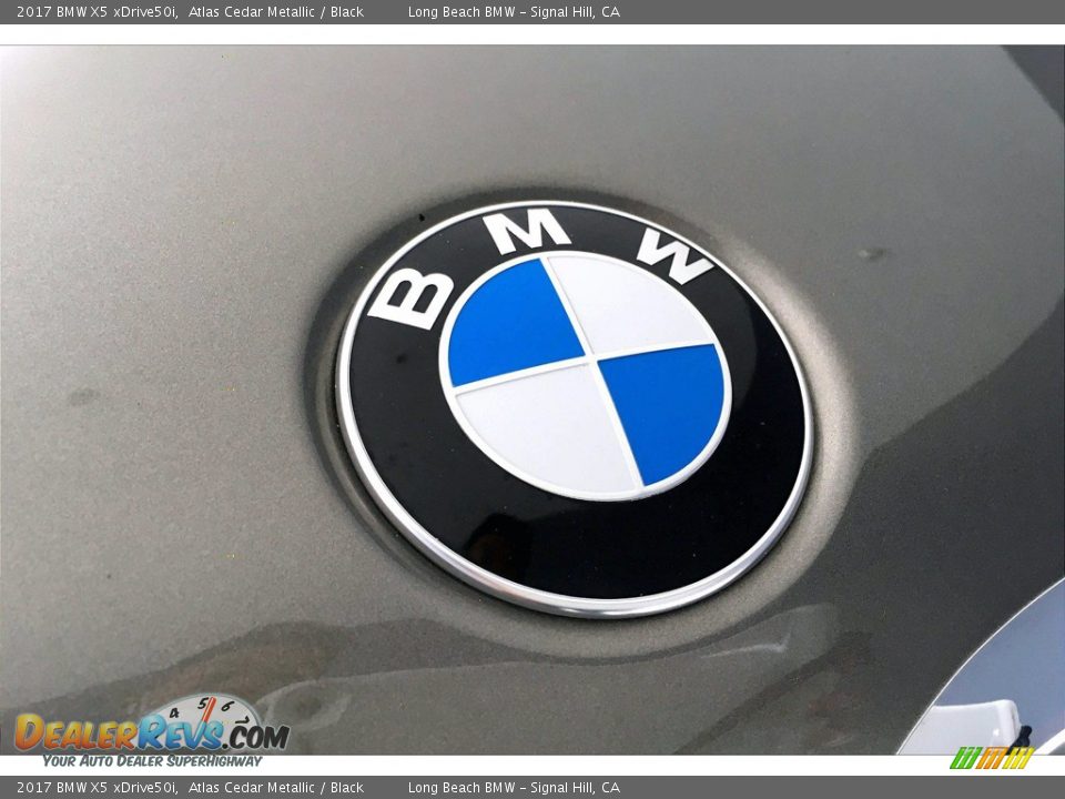 2017 BMW X5 xDrive50i Atlas Cedar Metallic / Black Photo #33