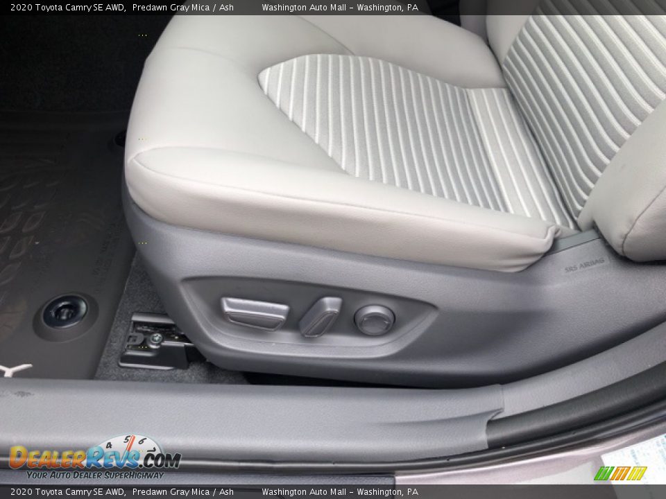 2020 Toyota Camry SE AWD Predawn Gray Mica / Ash Photo #6