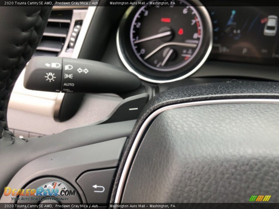 2020 Toyota Camry SE AWD Predawn Gray Mica / Ash Photo #14
