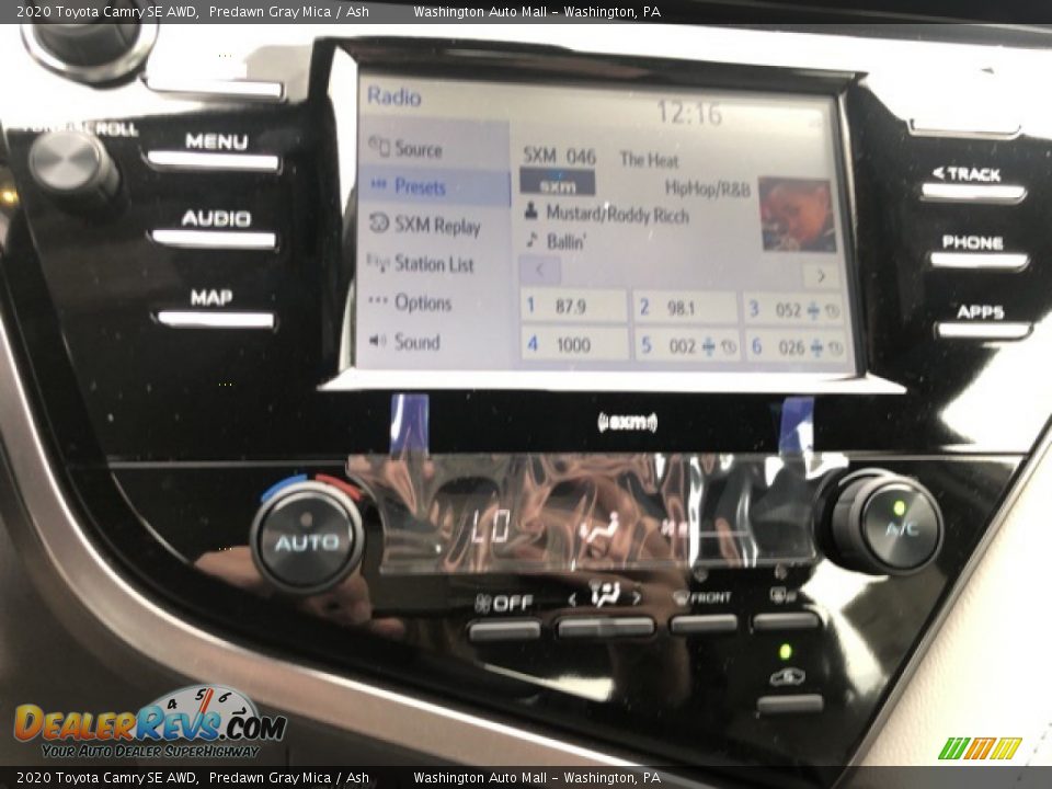 2020 Toyota Camry SE AWD Predawn Gray Mica / Ash Photo #23