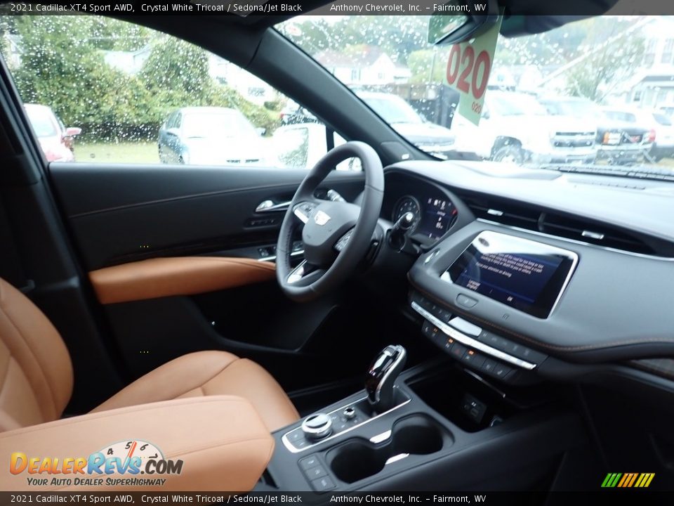 Dashboard of 2021 Cadillac XT4 Sport AWD Photo #10