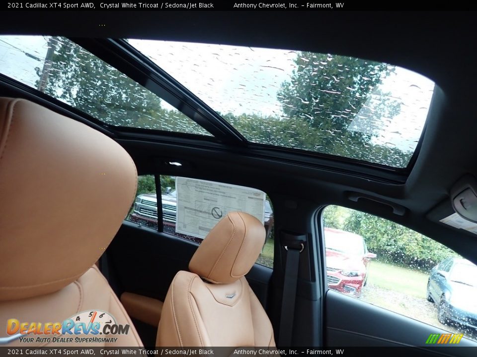 Sunroof of 2021 Cadillac XT4 Sport AWD Photo #11