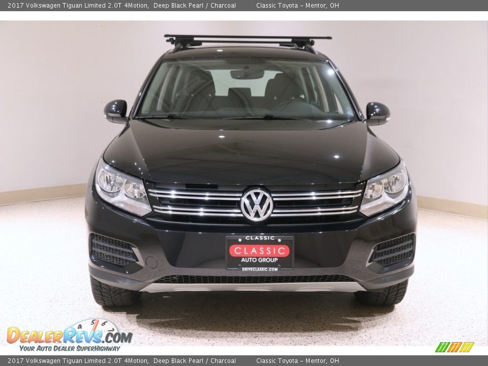 2017 Volkswagen Tiguan Limited 2.0T 4Motion Deep Black Pearl / Charcoal Photo #2