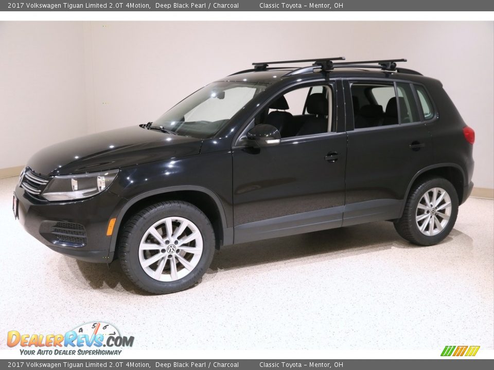 2017 Volkswagen Tiguan Limited 2.0T 4Motion Deep Black Pearl / Charcoal Photo #3