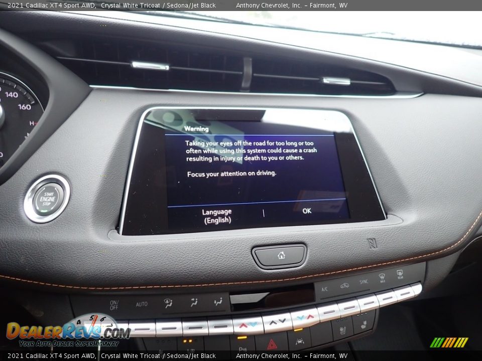 Controls of 2021 Cadillac XT4 Sport AWD Photo #15