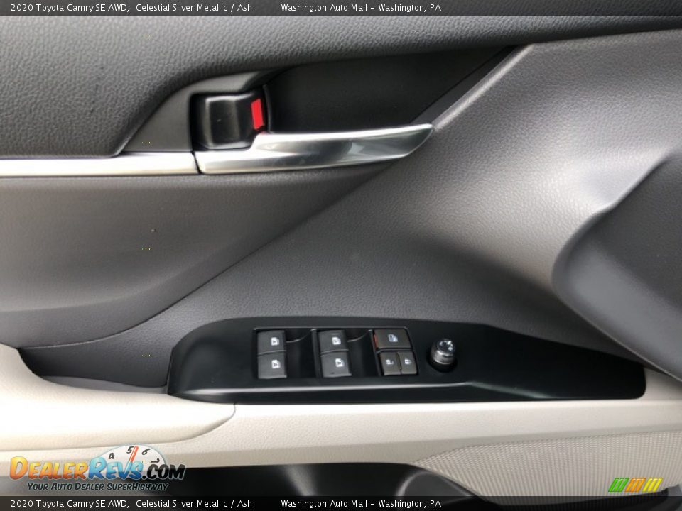 2020 Toyota Camry SE AWD Celestial Silver Metallic / Ash Photo #5