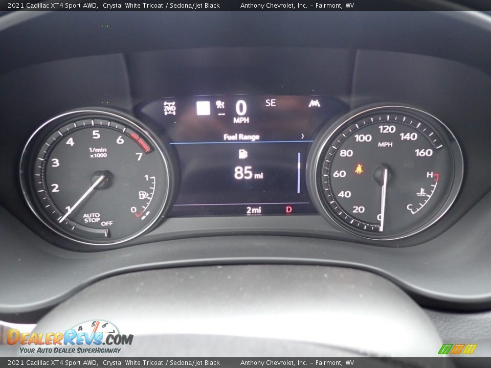 2021 Cadillac XT4 Sport AWD Gauges Photo #20