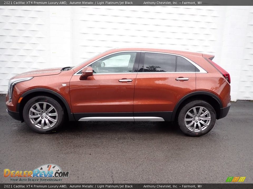 Autumn Metallic 2021 Cadillac XT4 Premium Luxury AWD Photo #4