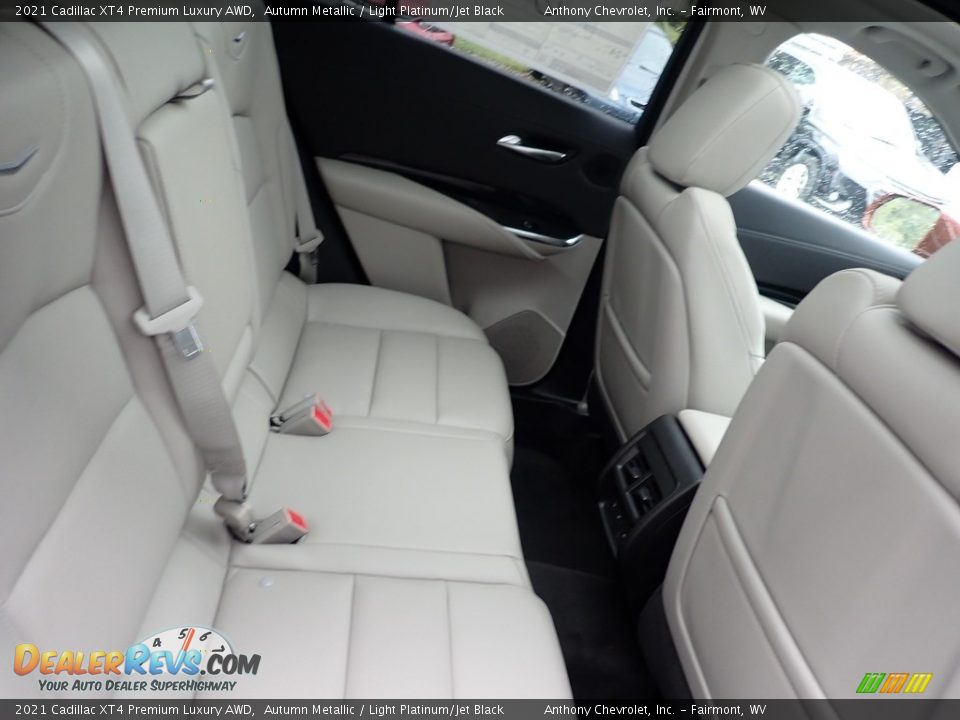 Rear Seat of 2021 Cadillac XT4 Premium Luxury AWD Photo #8