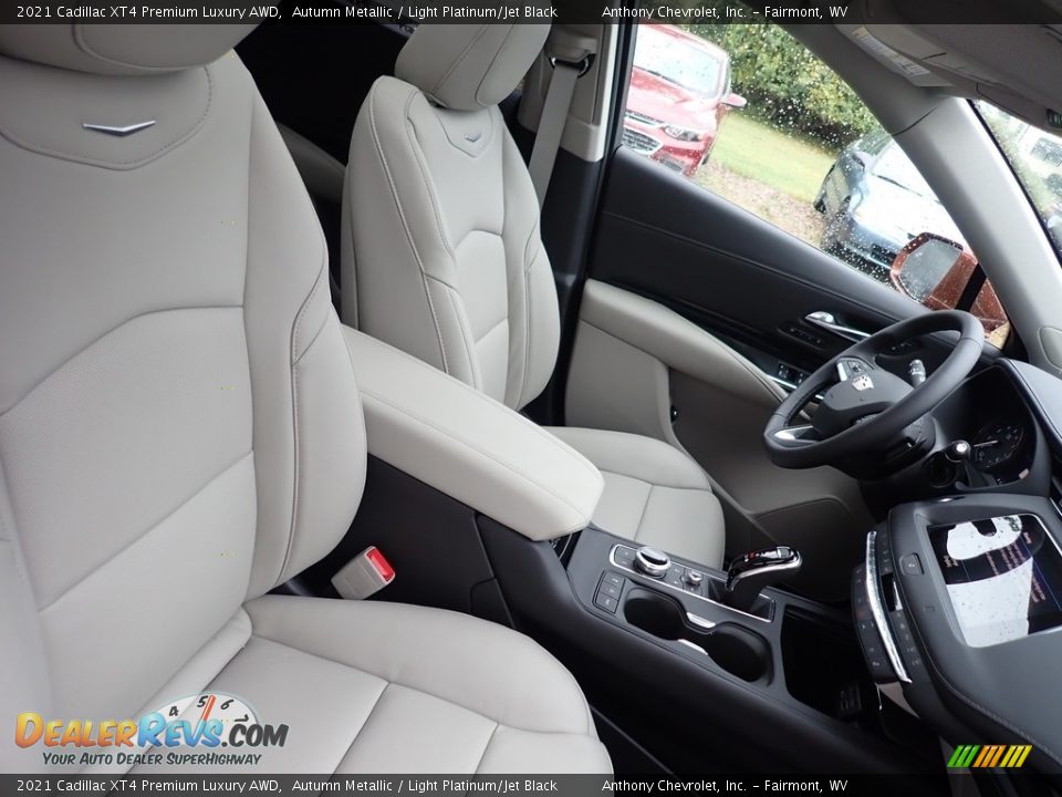 Front Seat of 2021 Cadillac XT4 Premium Luxury AWD Photo #9