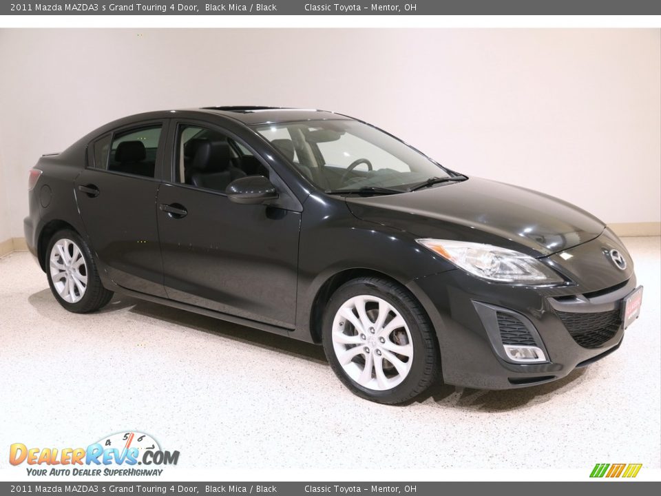 Black Mica 2011 Mazda MAZDA3 s Grand Touring 4 Door Photo #1