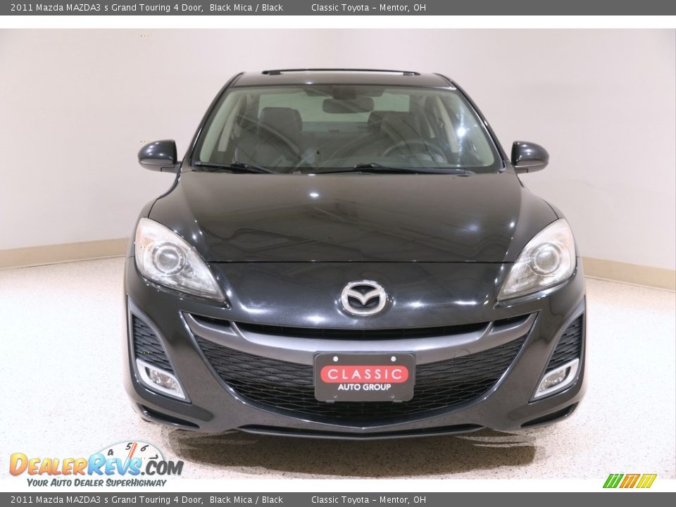 2011 Mazda MAZDA3 s Grand Touring 4 Door Black Mica / Black Photo #2