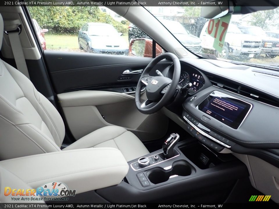 Dashboard of 2021 Cadillac XT4 Premium Luxury AWD Photo #10