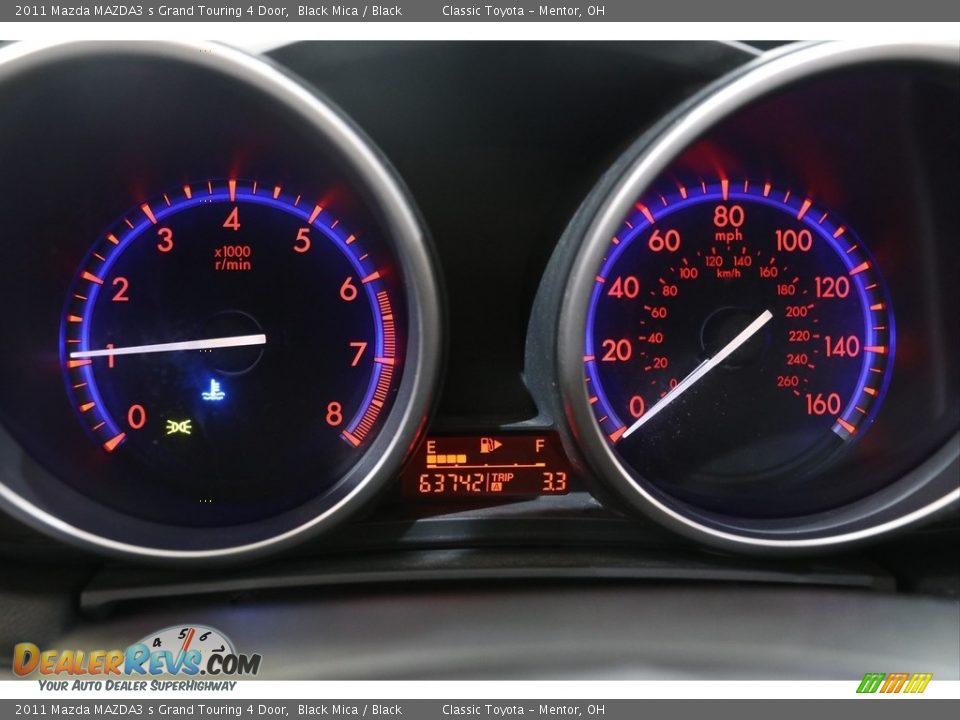 2011 Mazda MAZDA3 s Grand Touring 4 Door Gauges Photo #8