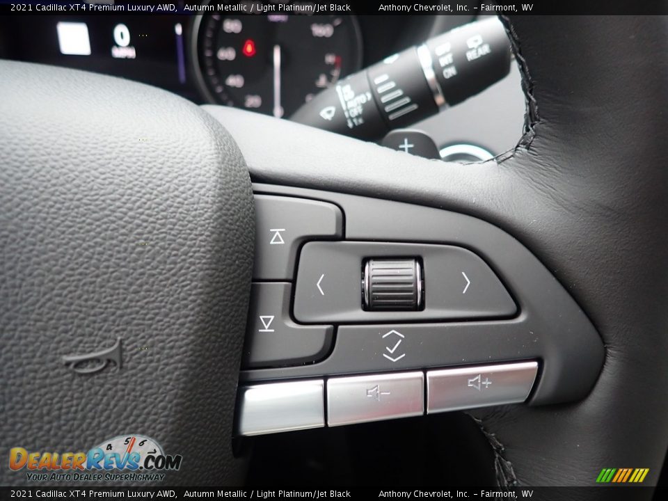 2021 Cadillac XT4 Premium Luxury AWD Steering Wheel Photo #19