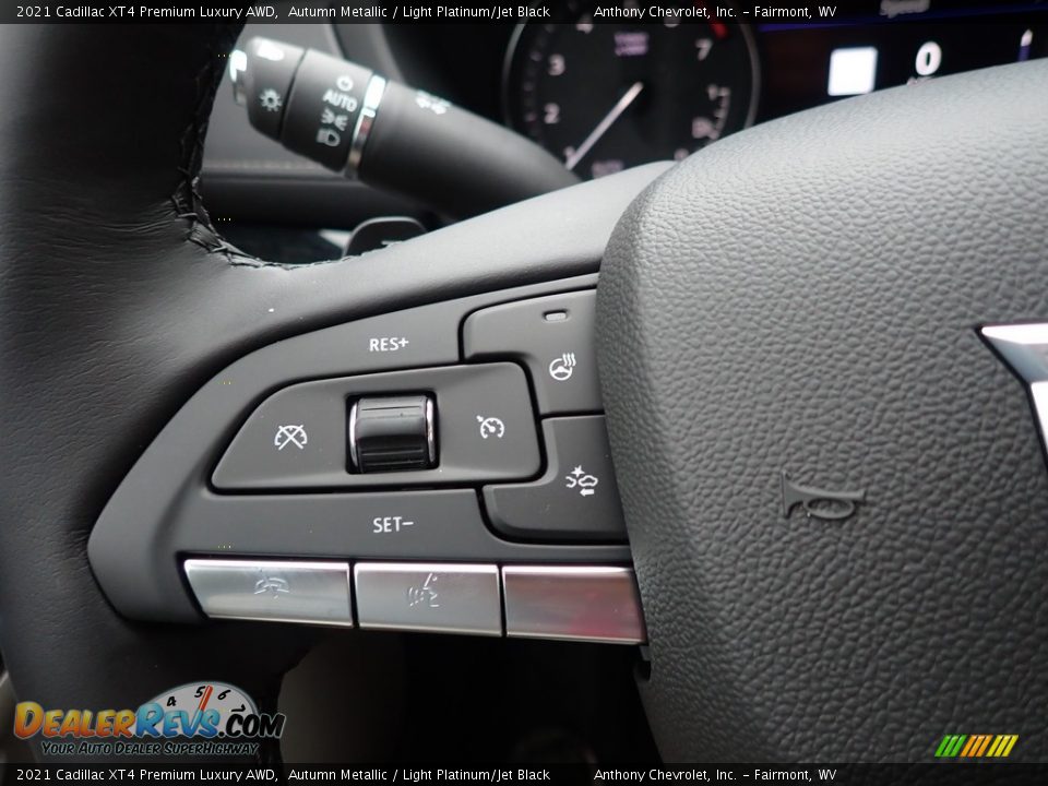 2021 Cadillac XT4 Premium Luxury AWD Steering Wheel Photo #20