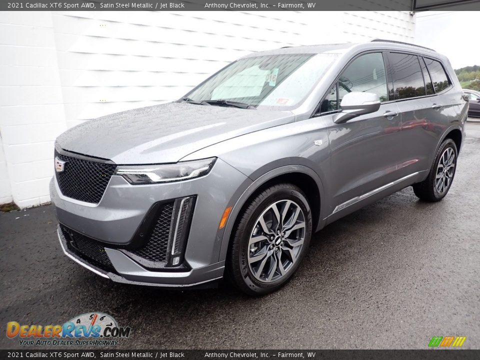 Front 3/4 View of 2021 Cadillac XT6 Sport AWD Photo #2