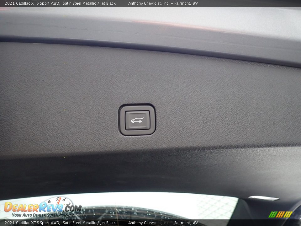 2021 Cadillac XT6 Sport AWD Satin Steel Metallic / Jet Black Photo #7