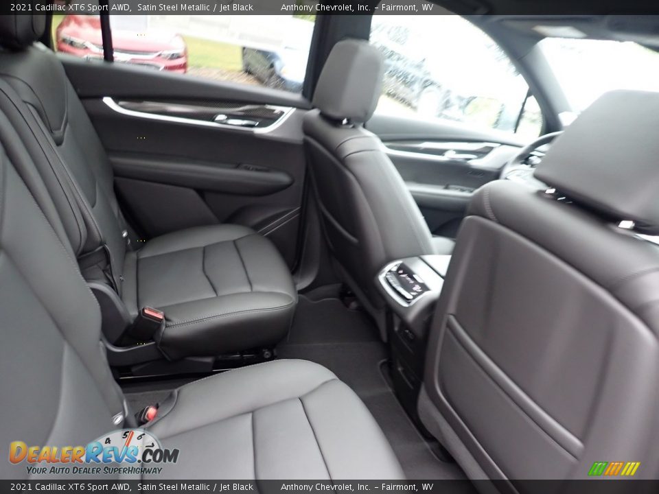 Rear Seat of 2021 Cadillac XT6 Sport AWD Photo #8