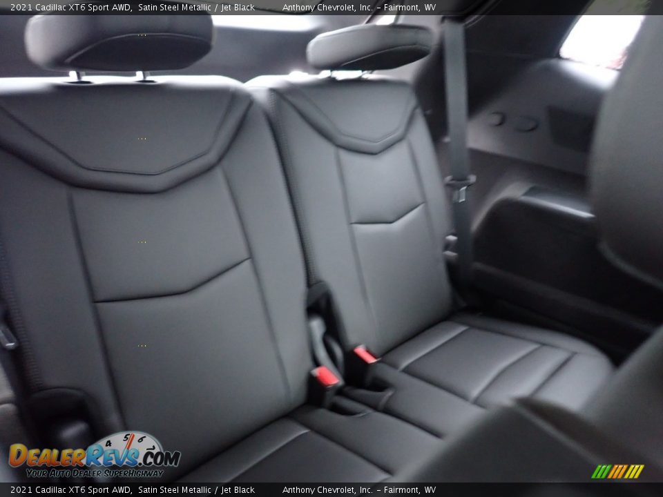 2021 Cadillac XT6 Sport AWD Satin Steel Metallic / Jet Black Photo #9