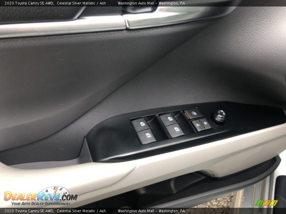 2020 Toyota Camry SE AWD Celestial Silver Metallic / Ash Photo #5