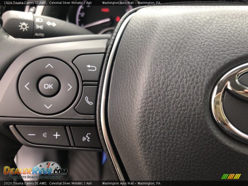 2020 Toyota Camry SE AWD Steering Wheel Photo #10