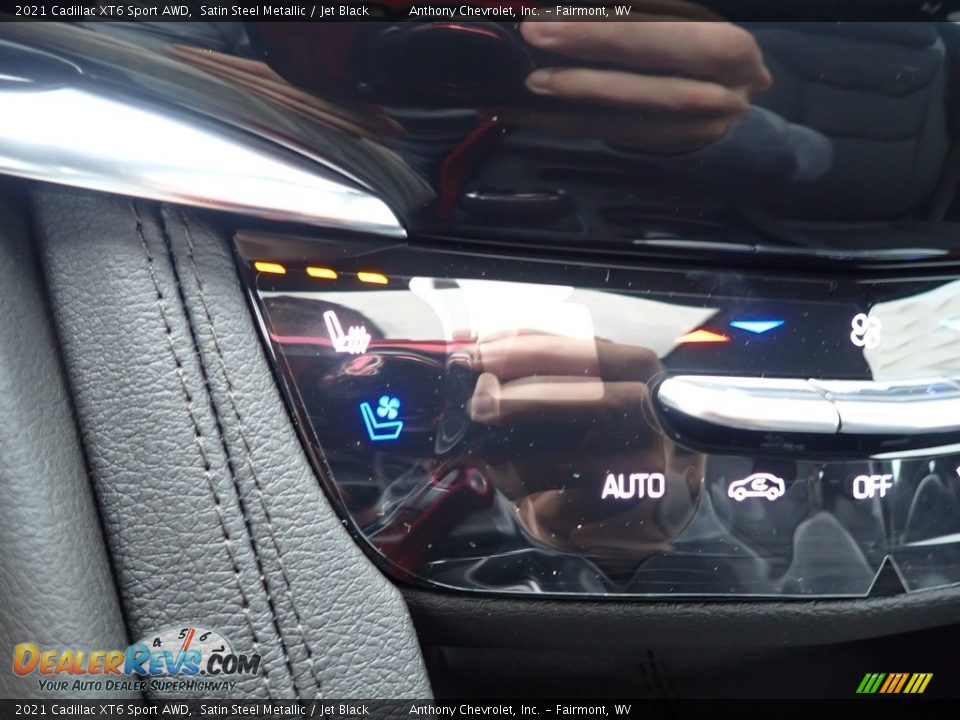 2021 Cadillac XT6 Sport AWD Satin Steel Metallic / Jet Black Photo #18