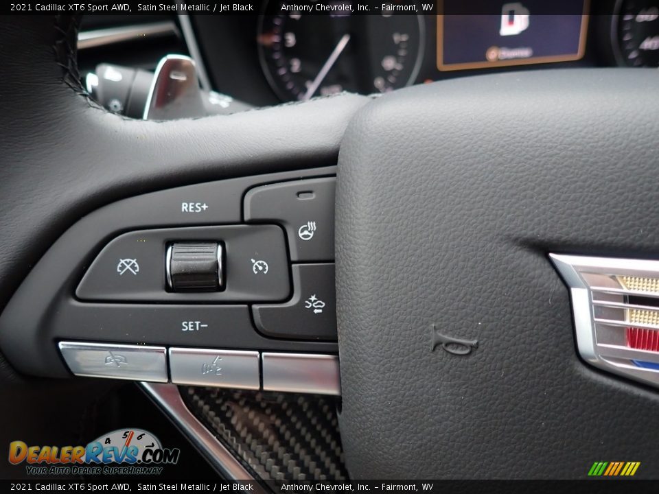2021 Cadillac XT6 Sport AWD Steering Wheel Photo #20