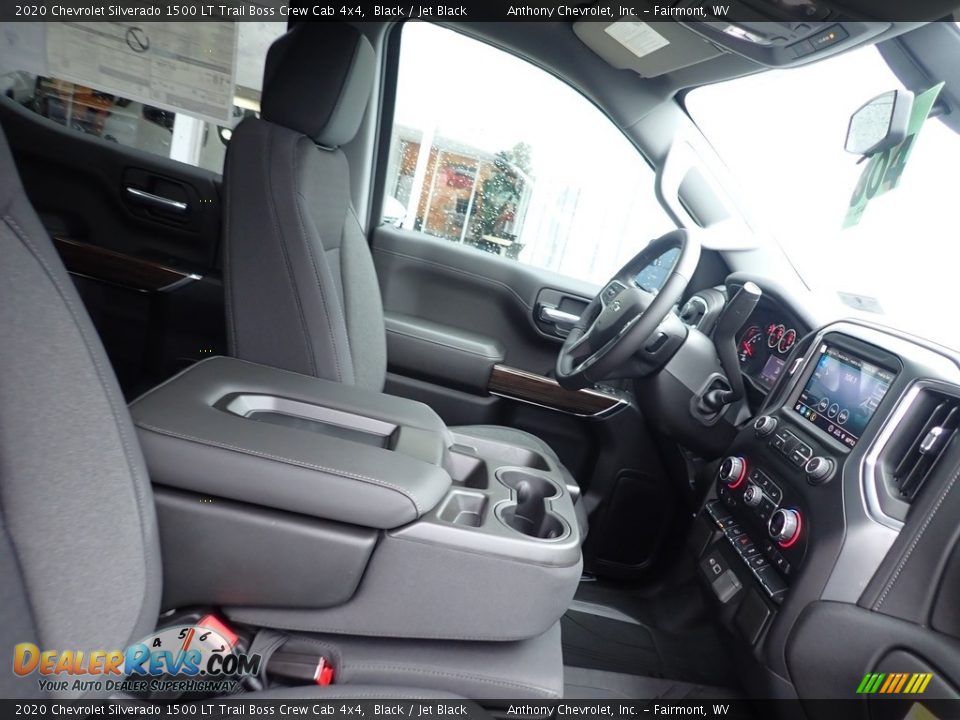 2020 Chevrolet Silverado 1500 LT Trail Boss Crew Cab 4x4 Black / Jet Black Photo #3
