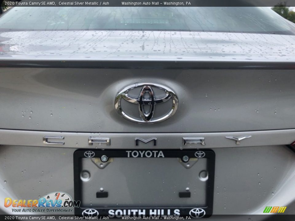2020 Toyota Camry SE AWD Celestial Silver Metallic / Ash Photo #34